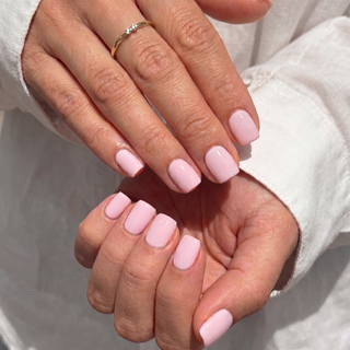 Blossom Blush Medium Square Soft Gel Press Ons