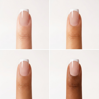 Classic French Medium Square Soft Gel Press Ons