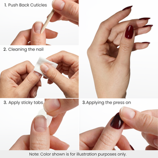 Cloud Blue Short Square Soft Gel Press Ons