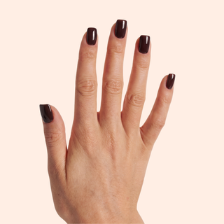 Mocha Dip Medium Square Soft Gel Press Ons