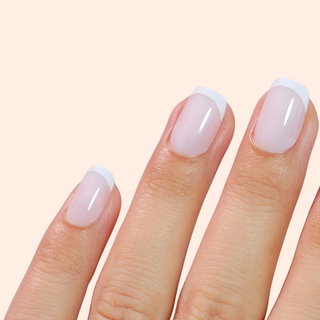 Pure French Medium Square Soft Gel Press Ons